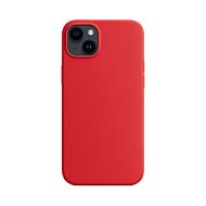 Buy reliable spare parts with Lifetime Warranty | Silicone Case with Magsafe for iPhone 13 Pro Max/14 Plus Premium Red | Fast Delivery from our warehouse in Sweden!