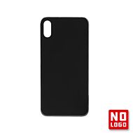 Buy reliable spare parts with Lifetime Warranty | Big Hole No Logo Rear Glass Cover for iPhone X Black| Fast Delivery from our warehouse in Sweden!