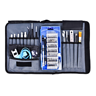 81 in 1 Multi-function Repair Tool Kits for Electronics and Toys With Canvas Bag FB01