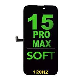 Screen Assembly for iPhone 15 Pro Max Soft OLED - Thepartshome.eu