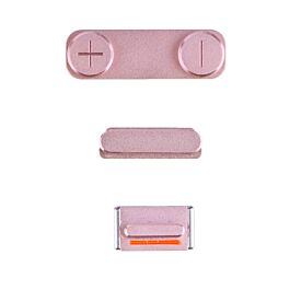 Side Button Set for iPhone SE - Rose Gold