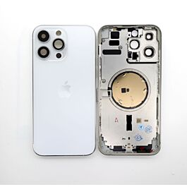 iPhone 14 Pro Max Back Housing Original Pulled Silver - Thepartshome.eu