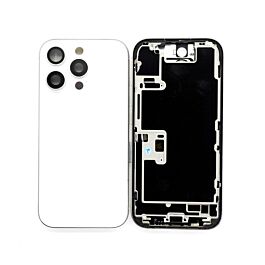 iPhone 16 Pro Back Housing Original Pulled White Titanium - Thepartshome.eu