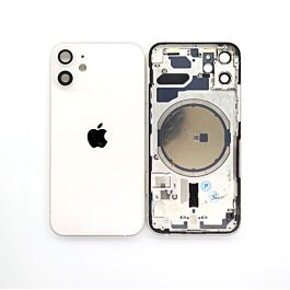 iPhone 12 Mini Back Housing Original Pulled White - Thepartshome.eu