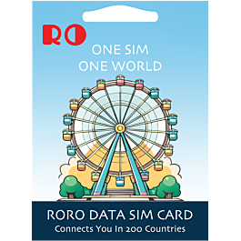 RORO Travel SIM Card blank