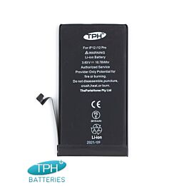 Buy reliable spare parts with 12-months Warranty | Certified Battery for iPhone 12 and 12 Pro - TPH | Fast Delivery from our warehouse in Sweden!