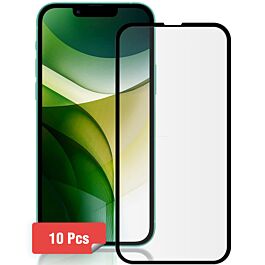 iPhone 13 Mini 3D Curved Full Cover Tempered Glass (10 Pcs/Pack) Screen Protector - Thepartshome.se