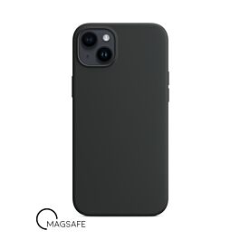 Buy reliable spare parts with Lifetime Warranty | Silicone Case with Magsafe for iPhone 13 Pro Max/14 Plus Superb Midnight Black | Fast Delivery from our warehouse in Sweden!