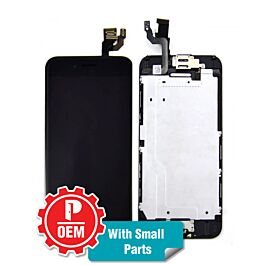 Display Assembly with Small Parts for iPhone 6G Black OEM