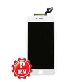 iPhone 6s Plus screen replacement white;

OEM quality with original LCD