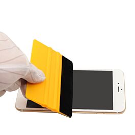 Plastic Scraper with Anti-scratch Fabric Cover for installing Film