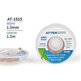 Pure oxygen free copper wire high quality desoldering braid;



Less residue