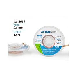 Pure oxygen free copper wire high quality desoldering braid;



Less residue