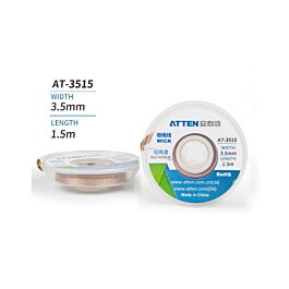 Pure oxygen free copper wire high quality desoldering braid;



Less residue