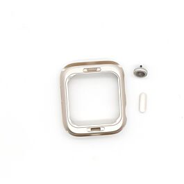Middle Frame With Crown Nut and Side Button for Apple Watch SE2 40mm GPS Version Starlight - Thepartshome.eu