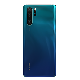 Back Cover With Camera Lens For Huawei P30 Pro - Aurora Blue Housing Rear Battery Back Cover replacement with camera lens for Huawei P30 Pro.