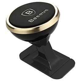 Baseus Small 360 Degree Rotation Magnetic Holder (Paste Type) Luxury Gold
