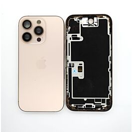 iPhone 16 Pro Back Housing Original Pulled Desert Titanium - Thepartshome.eu