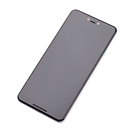 Display Assembly With Frame for Google Pixel 3 XL White OEM