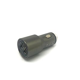 Aluminum Alloy Dual-port USB Car Charger N401 - Grey Aluminum Alloy Dual-port USB Car Charger N401 - Grey. Charge your Phone in the car.