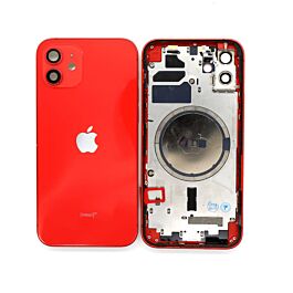 iPhone 12 Back Housing Original Pulled Red - Thepartshome.eu