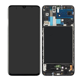 Samsung Galaxy A70 LCD Assembly Black Original Service Pack