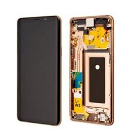 Samsung Galaxy S9 LCD Assembly Gold Original Service Pack