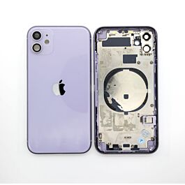 iPhone 11 Back Housing Original Pulled Purple - Thepartshome.eu
