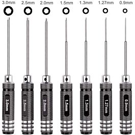 Hex Screw Driver Set for RC Models Quadcopter Car Boat Drone Repair 7 pcs/set