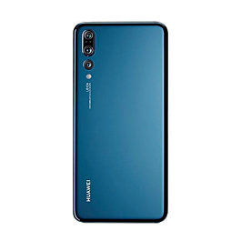 Back Cover With Camera Lens For Huawei P20 Pro - Blue Housing Rear Battery Back Cover replacement with camera lens for Huawei P20 Pro baksida chassi blå helsingborg sweden