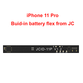 JC Battery Jumping Cable Build-in Solution for iPhone 11 Pro;



To solve the non-original battery pop up message after replace the original battery;

