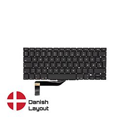 Køb pålidelige MacBook reservedele med livstidsgaranti |Tastatur Kun dansk Layout til MacBook Pro 15-inch A1398| Danish Keyboard Hurtig levering fra Sverige til Denmark!
