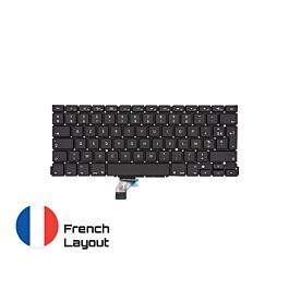 Achetez des pièces détachées MacBook fiables avec une garantie à vie | Disposition française du clavier uniquement pour MacBook Pro 13-inch A1502 | French Keyboard Livraison rapide de la Suède vers la France !