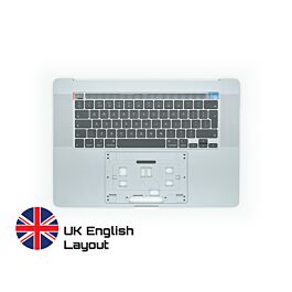 Buy reliable spare parts with Lifetime Warranty | Topcase with Keyboard UK English Layout for MacBook Pro A2141 Space Grey | Fast Delivery from our warehouse in Sweden!