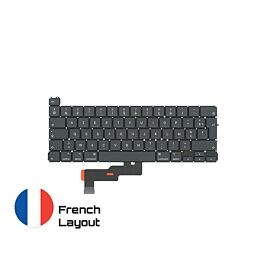 Achetez des pièces détachées MacBook fiables avec une garantie à vie | Disposition française du clavier uniquement pour MacBook Pro 13-inch A2289 | French Keyboard Livraison rapide de la Suède vers la France !