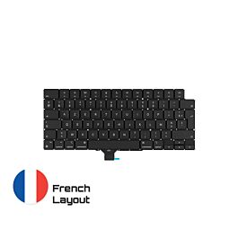 Achetez des pièces détachées MacBook fiables avec une garantie à vie | Disposition française du clavier uniquement pour MacBook Pro 16-inch A2485 | French Keyboard Livraison rapide de la Suède vers la France !