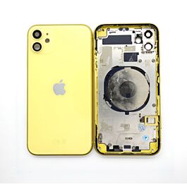 iPhone 11 Back Housing Original Pulled Yellow - Thepartshome.eu