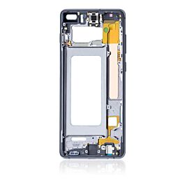 Samsung Galaxy S10 Plus Black Mid Frame Housing with Small Parts - Thepartshome.se
