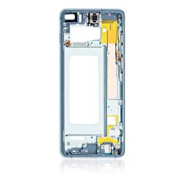 Samsung Galaxy S10 Plus Mid Frame Housing with Small Parts Green - Thepartshome.se