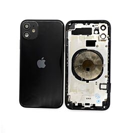 iPhone 11 Back Housing Original Pulled Black - Thepartshome.eu