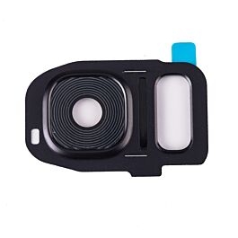 Samsung Galaxy S7 Edge Camera Lens Cover with Frame Holder Original - Black