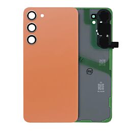 OEM Back Cover with Camera Lens for Samsung Galaxy S24 Plus Sandstone Orange - Thepartshome.eu
