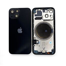 iPhone 13 Mini Back Housing Original Pulled Midnight Black - Thepartshome.eu