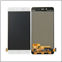 OnePlus X LCD Assembly with Fram white - Thepartshome.eu