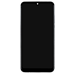 Original Refurbished Screen With Frame For Huawei P30 Lite - Midnight Black