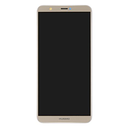 Original Refurbished Screen With Frame For Huawei P smart - Gold