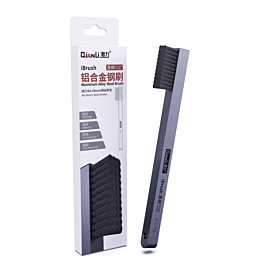 Cleaning Tool Qianli ToolPlus iBrush DS1102 Steel Brush with Straight Handle 

