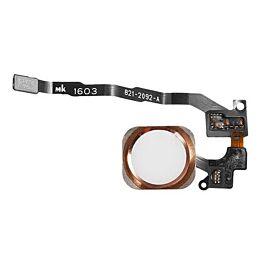 Home Button with Flex Cable for iPhone SE - Rose Gold