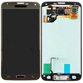 Samsung Galaxy S5 LCD Assembly Gold Original Service Pack