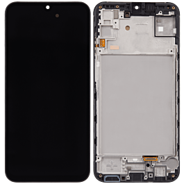Screen Assembly with Frame for Samsung Galaxy A15 5G 2023/A156 Original Black - Thepartshome.eu